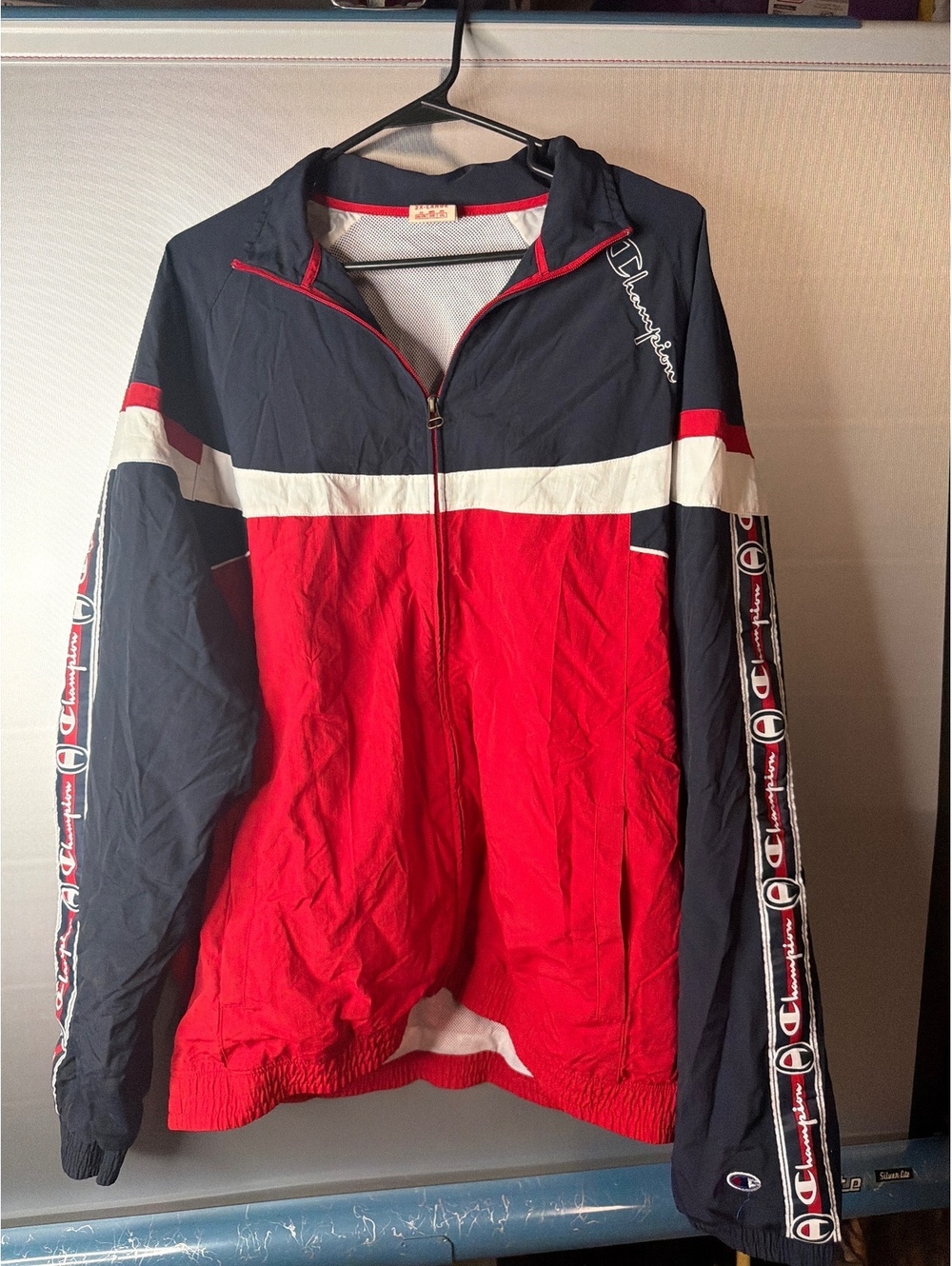 Vintage Champion windbreaker 2XL
